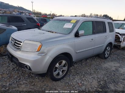 2012 HONDA PILOT EX Silver  Gasoline 5FNYF4H42CB014424 photo #3