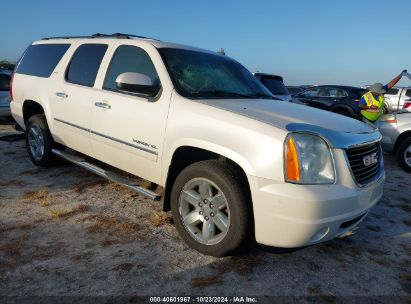 2011 GMC YUKON XL 1500 SLT White  Flexible Fuel 1GKS2KE36BR223227 photo #1