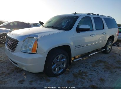 2011 GMC YUKON XL 1500 SLT White  Flexible Fuel 1GKS2KE36BR223227 photo #3