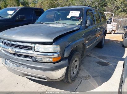 2001 CHEVROLET SUBURBAN 1500 LT Beige  Gasoline 3GNEC16T41G203126 photo #3