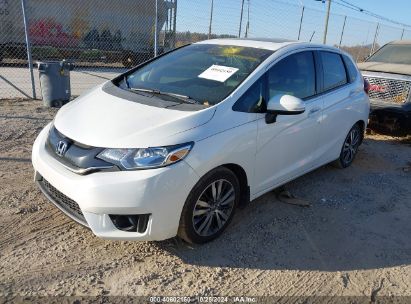 2015 HONDA FIT EX/EX-L White  Gasoline 3HGGK5H87FM757369 photo #3