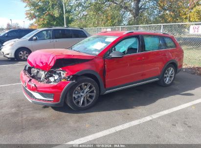 2017 VOLKSWAGEN GOLF ALLTRACK TSI S/TSI SE Red  Gasoline 3VWM17AU7HM544168 photo #3