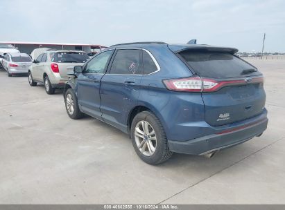 2018 FORD EDGE SEL Blue  Gasoline 2FMPK3J88JBB25242 photo #4