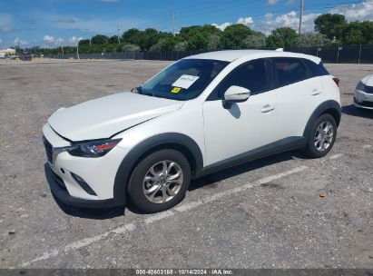 2019 MAZDA CX-3 SPORT White  Gasoline JM1DKDB75K1452312 photo #3