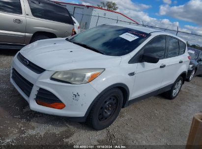 2014 FORD ESCAPE S White  Gasoline JN8HD17Y4SW105671 photo #3