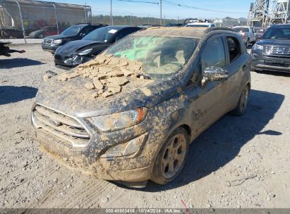 2021 FORD ECOSPORT SE Blue  Gasoline MAJ6S3GL1MC407583 photo #3