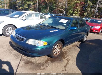 2001 MAZDA 626 ES/LX Green  Gasoline 1YVGF22C415237296 photo #3