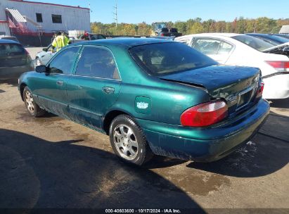 2001 MAZDA 626 ES/LX Green  Gasoline 1YVGF22C415237296 photo #4