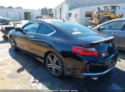 2016 HONDA ACCORD TOURING Black  Gasoline 1HGCT2B03GA005597 photo #4