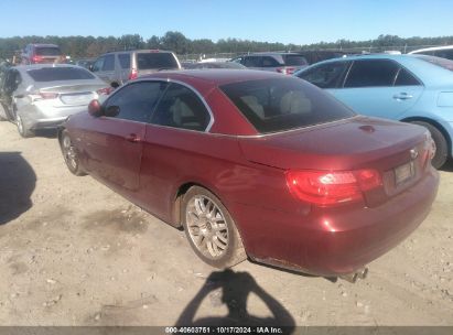 2011 BMW 328I Maroon  Gasoline WBADW3C57BE537766 photo #4