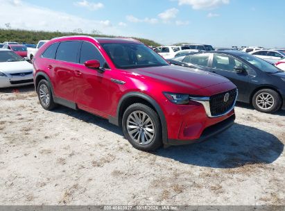 2024 MAZDA CX-90 3.3 TURBO PREFERRED PLUS Red  Gasoline JM3KKCHD7R1112739 photo #1