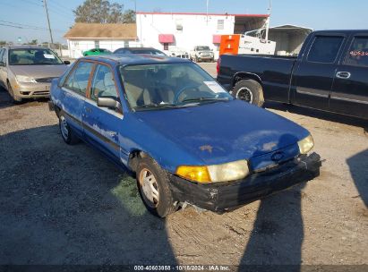 1991 FORD ESCORT LX Blue  Gasoline 1FAPP14J5MW154831 photo #1