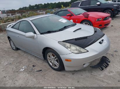 2002 TOYOTA CELICA GT Silver  Gasoline JTDDR32T620119285 photo #1