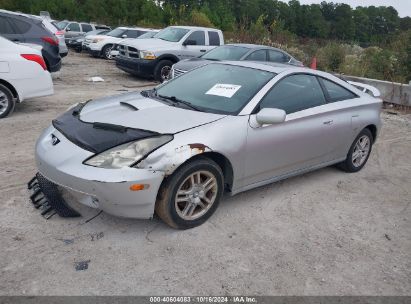 2002 TOYOTA CELICA GT Silver  Gasoline JTDDR32T620119285 photo #3