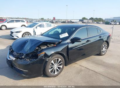 2016 ACURA TLX Black  Gasoline 19UUB1F33GA005296 photo #3