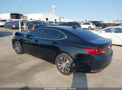 2016 ACURA TLX Black  Gasoline 19UUB1F33GA005296 photo #4