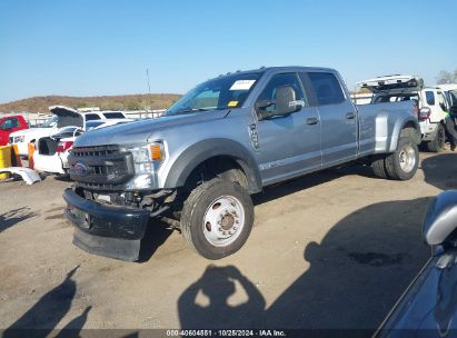 2022 FORD F-450 XL Silver  diesel 1FT8W4DT6NEC42041 photo #3