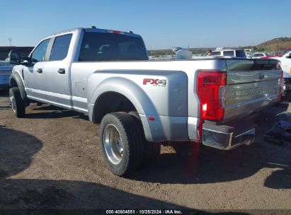 2022 FORD F-450 XL Silver  diesel 1FT8W4DT6NEC42041 photo #4