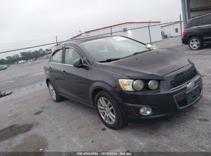 2015 CHEVROLET SONIC LT AUTO Black  Gasoline 1G1JC5SH1F4130357 photo #1