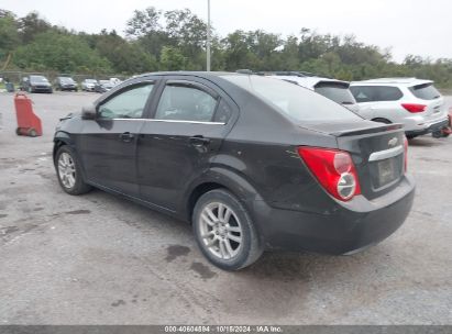 2015 CHEVROLET SONIC LT AUTO Black  Gasoline 1G1JC5SH1F4130357 photo #4