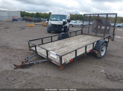 2012 QUALITY UTILITY TRAILER Black  Other 550FB1215CS000374 photo #3