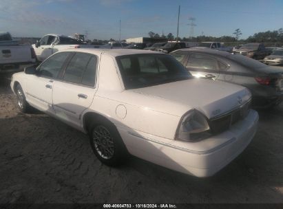 2000 MERCURY GRAND MARQUIS GS White  Gasoline 2MEFM74W1YX687118 photo #4