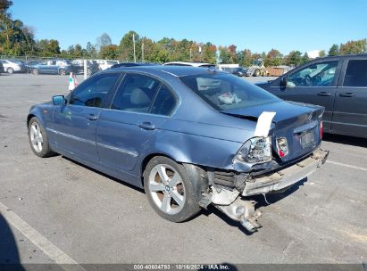 2005 BMW 330XI Blue  Gasoline WBAEW534X5PN38099 photo #4