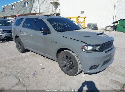 2020 DODGE DURANGO R/T AWD Gray  Gasoline 1C4SDJCT0LC382221 photo #1