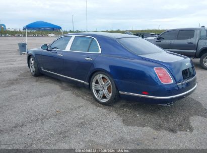 2014 BENTLEY MULSANNE Blue  Gasoline SCBBB7ZH4EC018739 photo #4