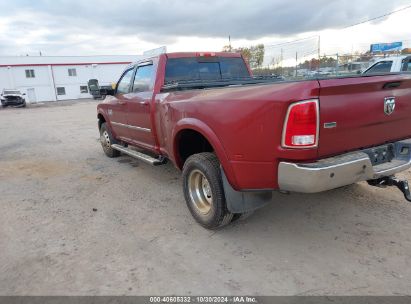 2015 RAM 3500 LARAMIE Maroon  Diesel 3C63RRJL6FG703386 photo #4