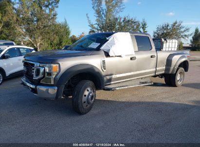 2021 FORD F-450 XL Gray  Diesel 1FT8W4DT9MEC85559 photo #3