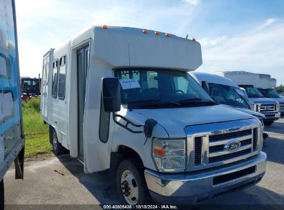 2011 FORD E-350 CUTAWAY White  Gasoline 1FDEE3FL4BDA97155 photo #1