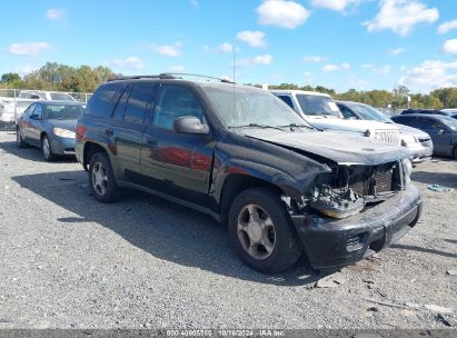 2007 CHEVROLET TRAILBLAZER LS Black  Gasoline 1GNDT13S572118806 photo #1