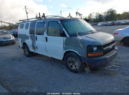 2006 CHEVROLET EXPRESS WORK VAN White  Gasoline 1GCFH15T861190824 photo #1