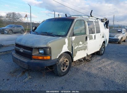 2006 CHEVROLET EXPRESS WORK VAN White  Gasoline 1GCFH15T861190824 photo #3