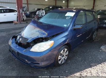 2004 TOYOTA MATRIX STANDARD Blue  Gasoline 2T1KR32E54C245137 photo #3