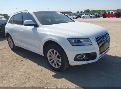 2016 AUDI Q5 2.0T PREMIUM White  Flexible Fuel WA1L2AFP9GA050797 photo #1