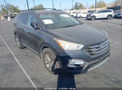 2013 HYUNDAI SANTA FE SPORT Gray  Gasoline 5XYZU3LB9DG102715 photo #1