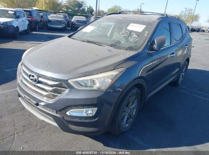 2013 HYUNDAI SANTA FE SPORT Gray  Gasoline 5XYZU3LB9DG102715 photo #3