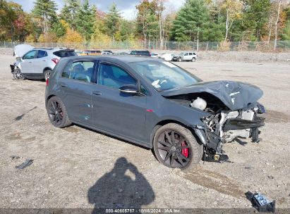 2019 VOLKSWAGEN GOLF GTI 2.0T AUTOBAHN/2.0T RABBIT EDITION/2.0T S/2.0T SE Gray  Gasoline 3VW5T7AU5KM004288 photo #1