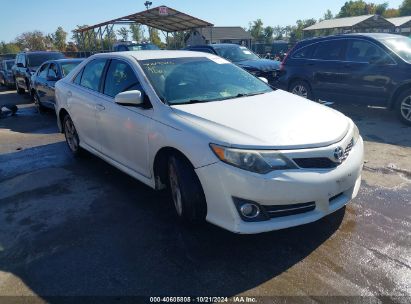 2014 TOYOTA CAMRY SE White  Gasoline 4T1BF1FK3EU452994 photo #1