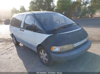 1991 TOYOTA PREVIA LE White  Gasoline JT3AC12R7M0016591 photo #1