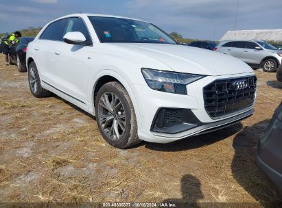 2021 AUDI Q8 PREMIUM PLUS 55 TFSI QUATTRO TIPTRONIC White  Gasoline WA1EVAF16MD036166 photo #1