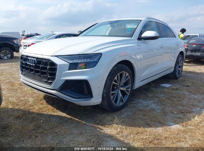 2021 AUDI Q8 PREMIUM PLUS 55 TFSI QUATTRO TIPTRONIC White  Gasoline WA1EVAF16MD036166 photo #3