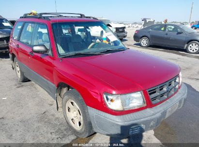 2000 SUBARU FORESTER L Red  Gasoline JF1SF6356YH729897 photo #1