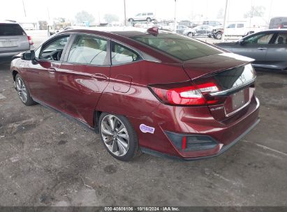 2018 HONDA CLARITY PLUG-IN HYBRID Burgundy  Hybrid JHMZC5F14JC023954 photo #4