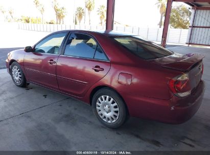 2005 TOYOTA CAMRY SE V6 Red  Gasoline JTDBA30K550024990 photo #4