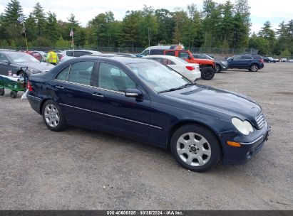 2005 MERCEDES-BENZ C 320 LUXURY/SPORT Dark Blue  Flexible Fuel WDBRF64J75F603008 photo #1