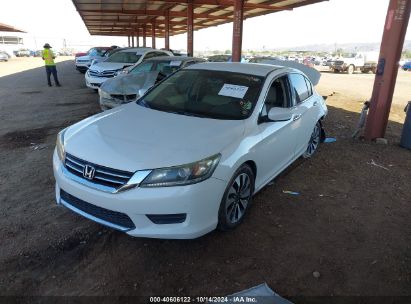 2014 HONDA ACCORD LX White  Gasoline 1HGCR2F35EA232189 photo #3