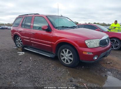 2004 BUICK RAINIER CXL Maroon  Gasoline 5GAET13P242192383 photo #1